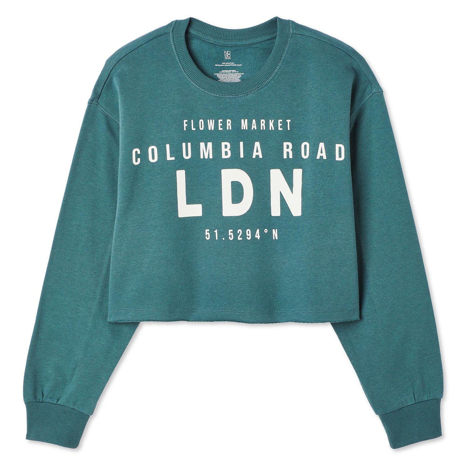 No Boundaries Women's Cropped Fleece Popover, Sizes XS-XXL