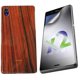 Étui Exian pour Samsung Galaxy Xperia Z3 à motif de grain de bois – image 1 sur 2
