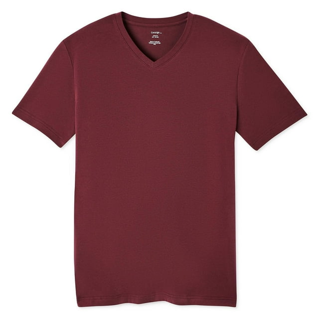 George Men's Stretch V-Neckline Tee