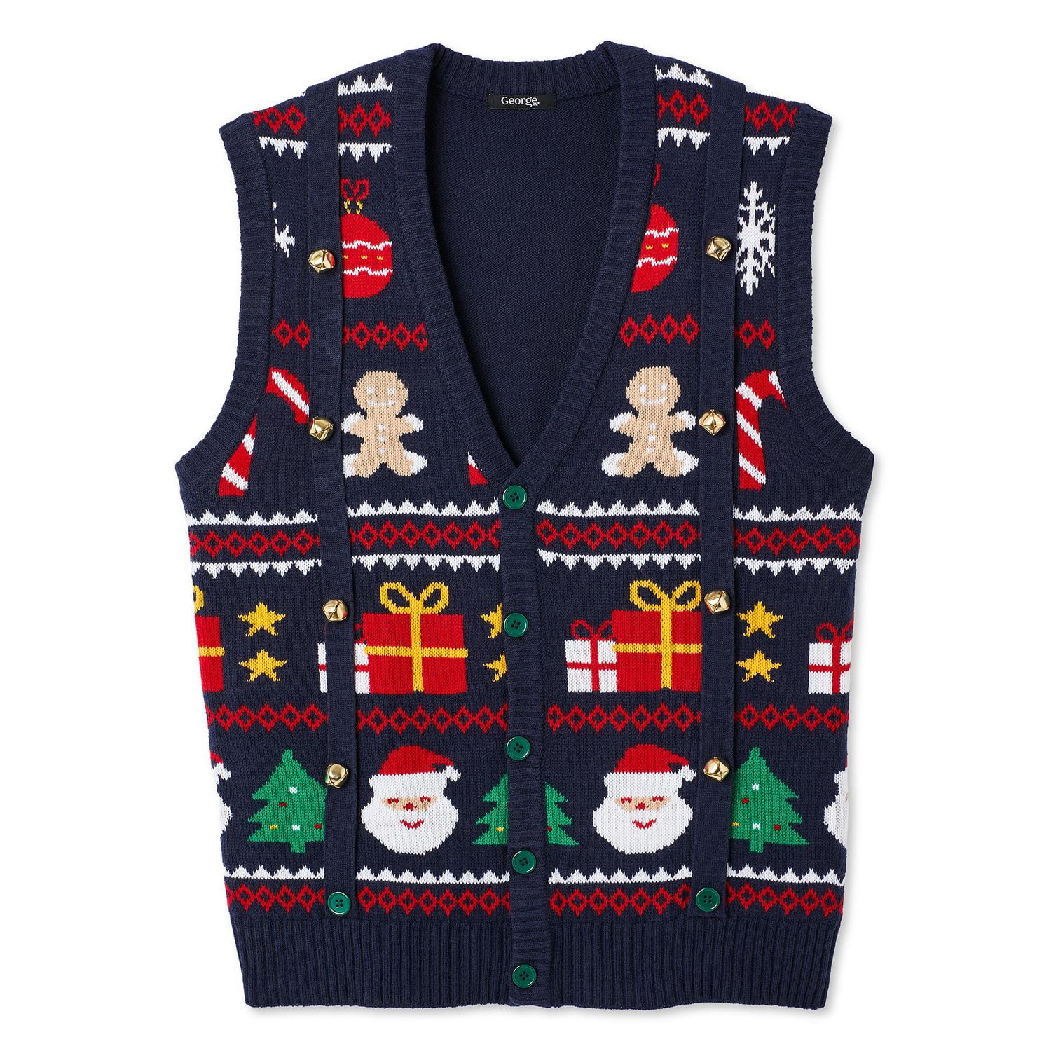 George Men's Holiday Sweater Vest - Walmart.ca