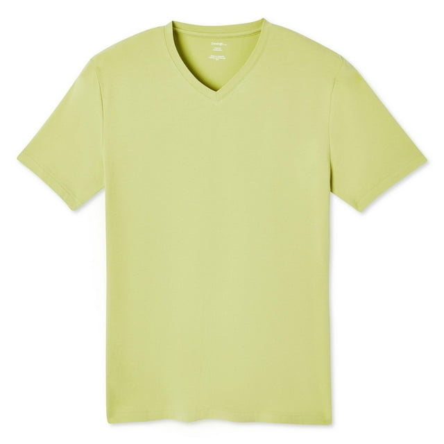 T-shirt extensible à encolure en V George pour hommes
