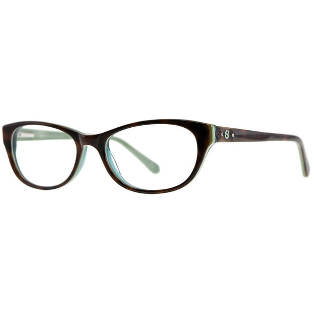 Monture de lunettes AV52S d'AV Studio pour femmes en vert de la tortue