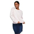 thumbnail image 1 of George Women's Crew-Neck Sweatshirt, 1 of 6