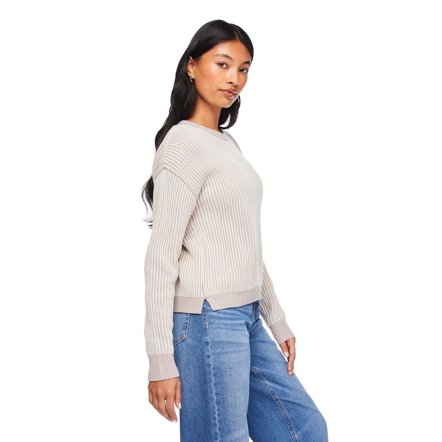 Chandail surdimensionné No Boundaries pour femmes Tailles TP–TTG