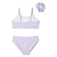 thumbnail image 2 of George Girls' Textured Bikini 3-Piece Set, 2 of 2