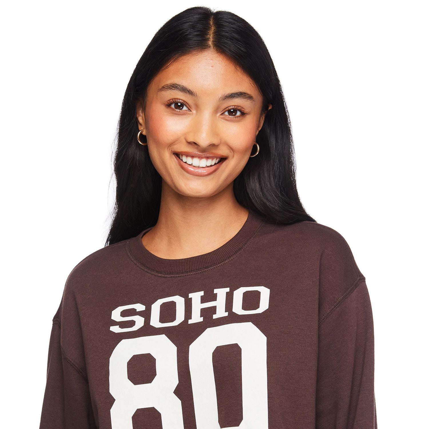 No Boundaries Women's Cropped Fleece Popover