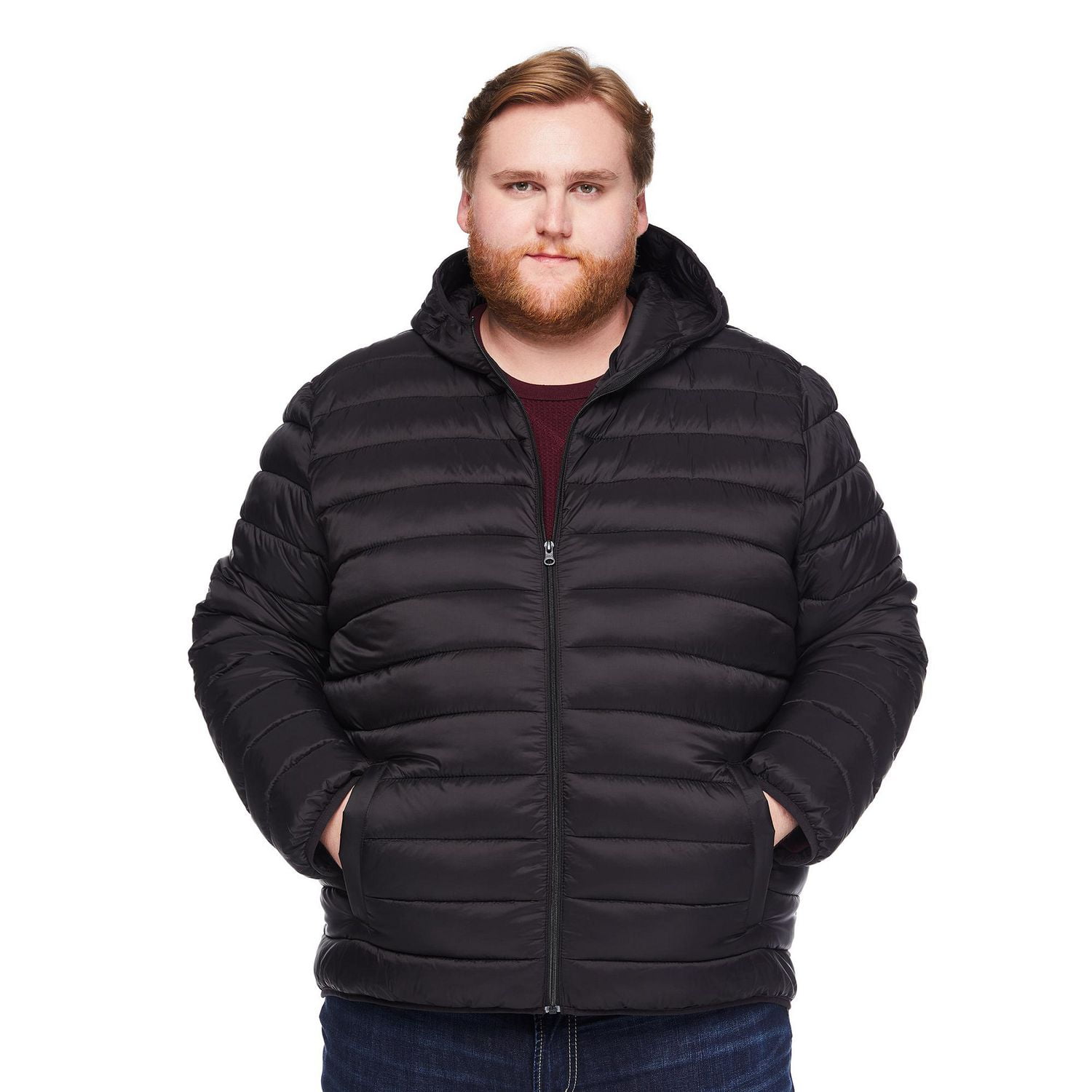 George Big Men's Packable Puffer Jacket
