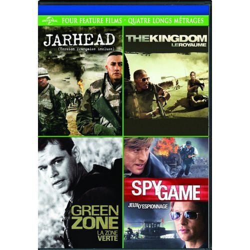Film Jarhead/The Kingdom/Green Zone/Spy Game (DVD) (Bilingue)