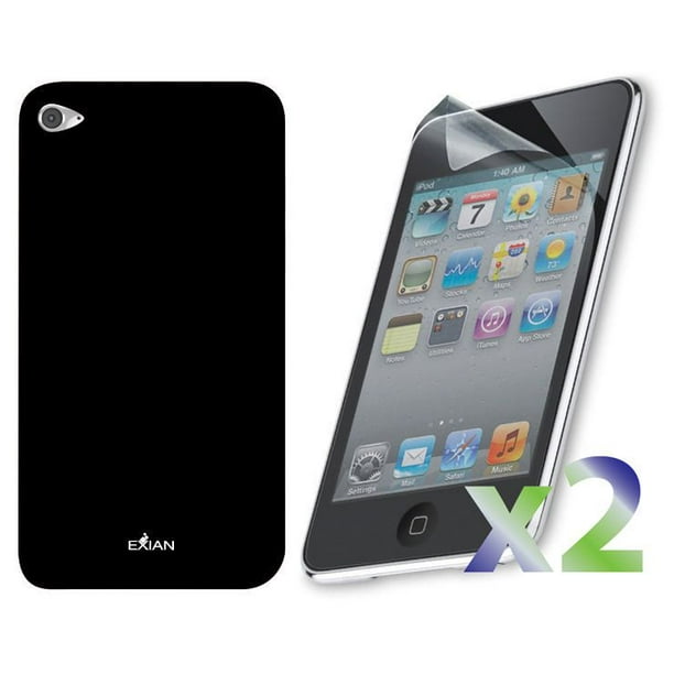 Étui pour iPod Touch 4 d’Exian - noir uni