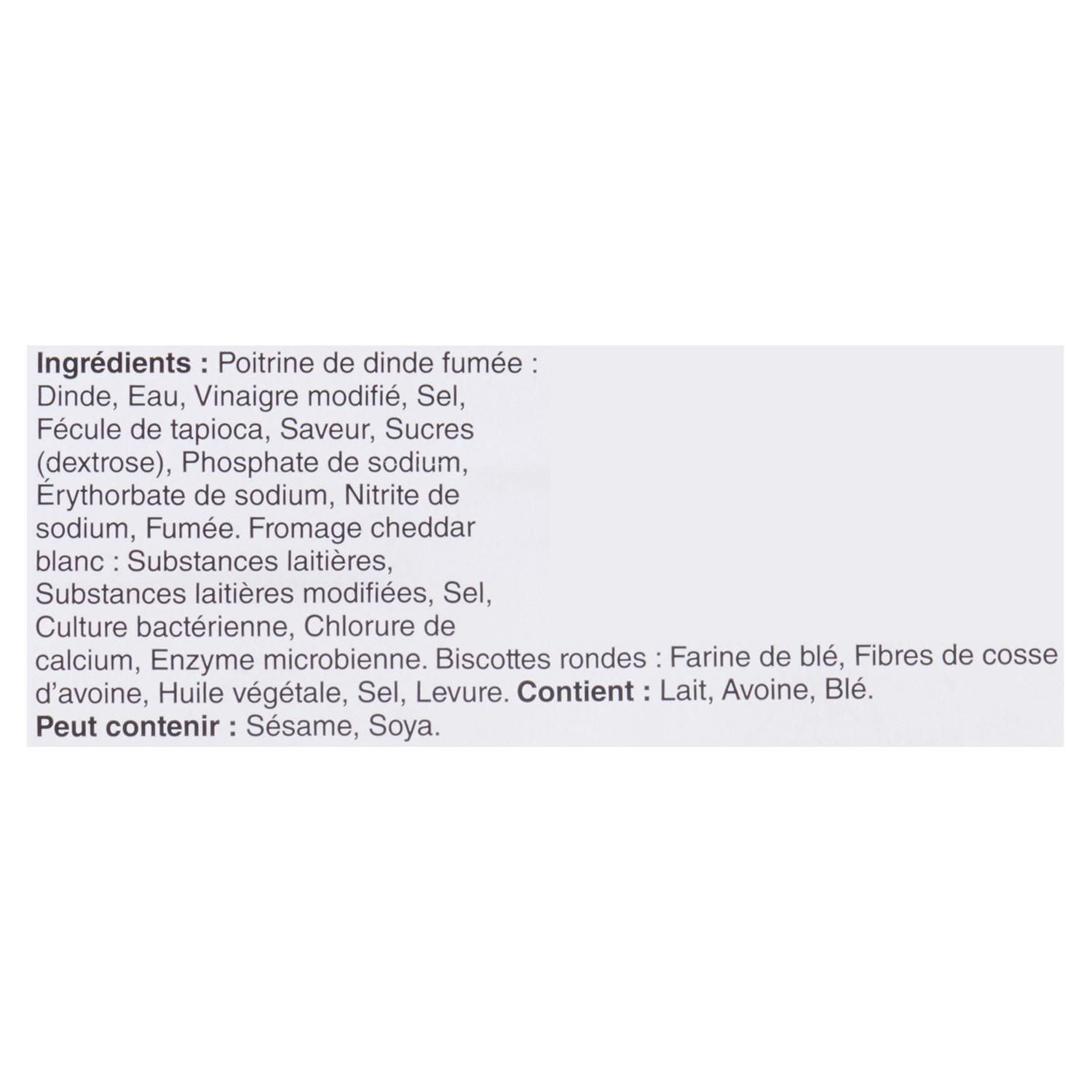 Trousse-collation - Poitrine de dinde fumée aux bois durs Schneiders 75 g