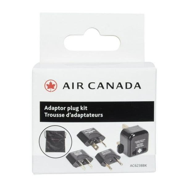 Trousse D'adaptateurs par L'Air Canada Prise d'adaptateur 