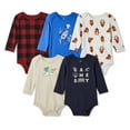 thumbnail image 1 of George Baby Boys' Bodysuit 5-Pack, 1 of 2