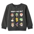 thumbnail image 1 of Super Mario Toddler Boys' Graphic Sweatshirt, 1 of 1