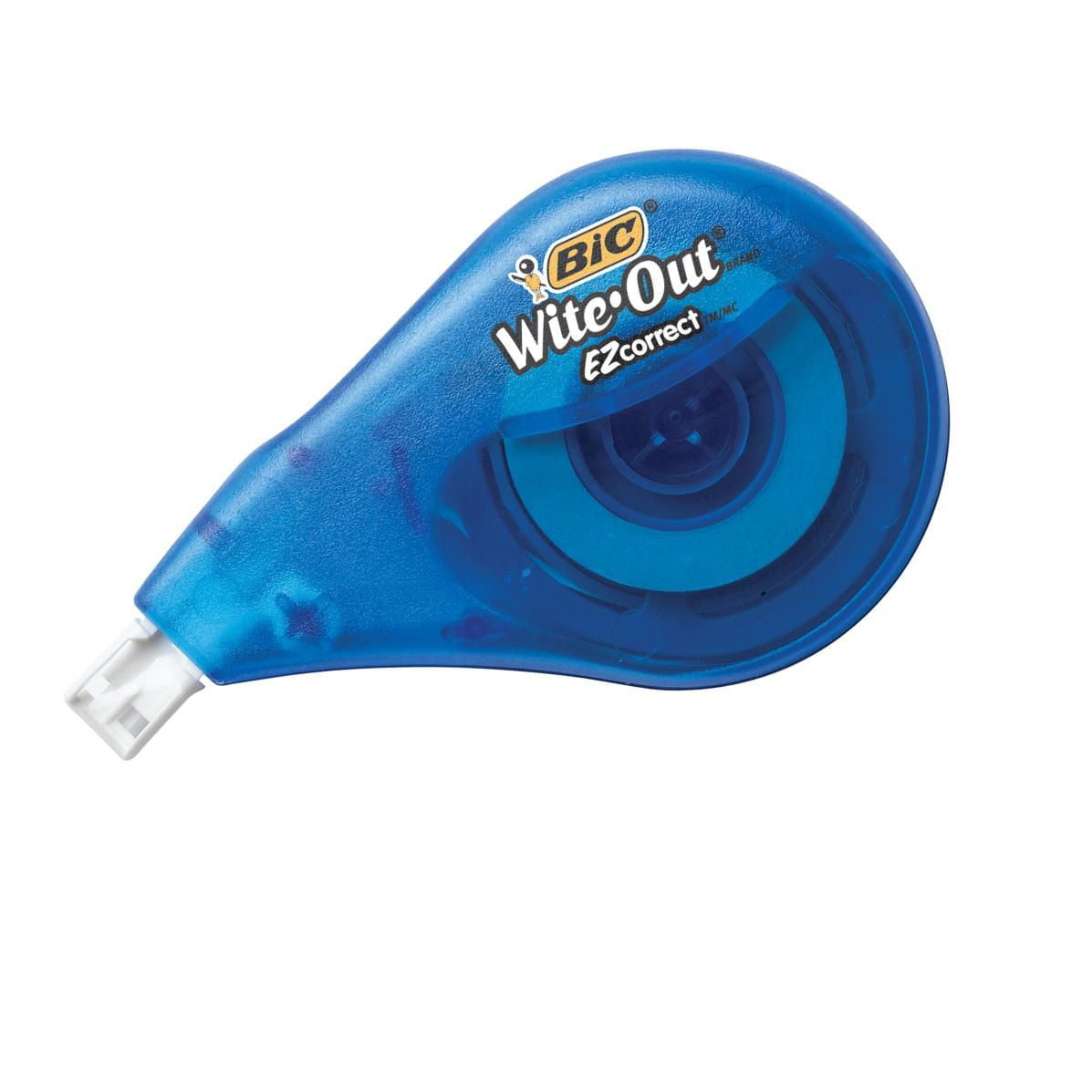 BIC Wite-Out Brand EZ Correct Correction Tape, White, 2-Count : :  Home & Kitchen