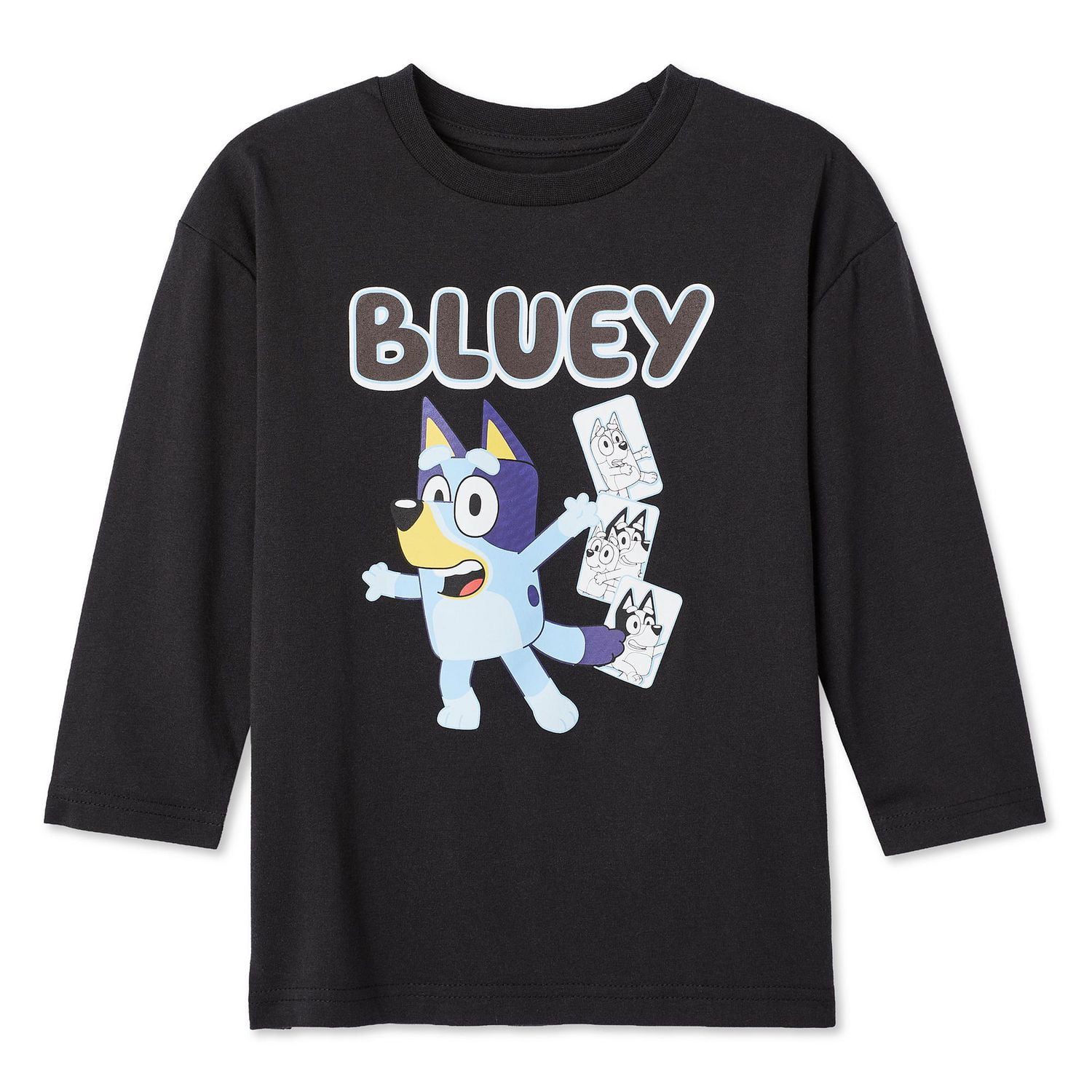 T-shirt à manches longues Bluey pour petits garçons