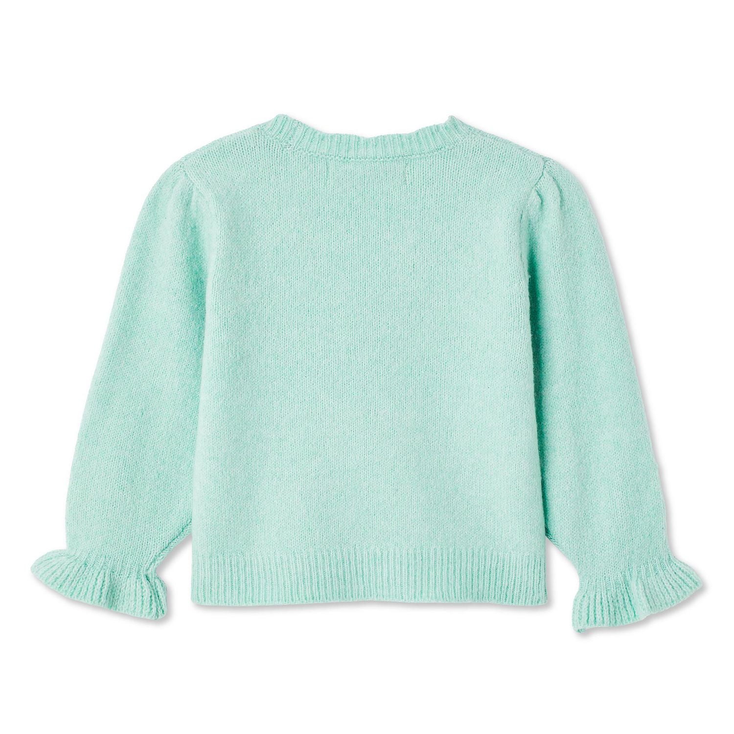 George Baby Girls' Ruffle Cuff Sweater