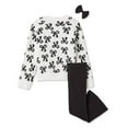thumbnail image 2 of Btween Toddler Girls' Sweater 3-Piece Set, 2 of 2