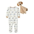 thumbnail image 2 of George Baby Boys' Sleeper 2-Piece Set, 2 of 2