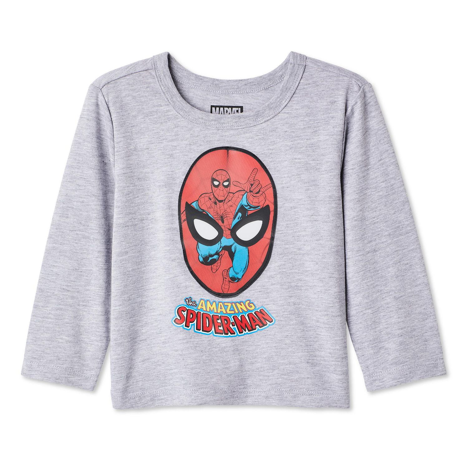T-shirt à manches longues Spider-Man Marvel pour petits garçons