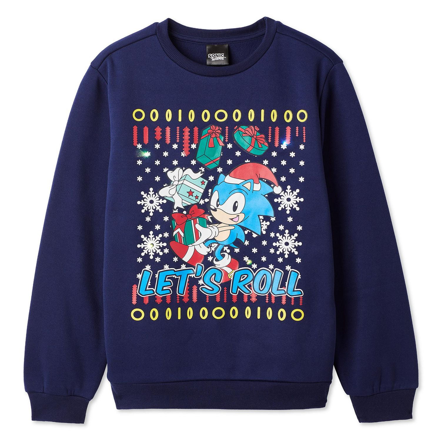 Coton ouaté lumineux des fêtes Sonic le hérisson pour garçons