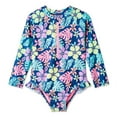 thumbnail image 1 of George Toddler Girls' One Piece Rashguard, 1 of 2
