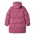 thumbnail image 2 of George Girls' Hooded Long Puffer with Cinched Waist, 2 of 2