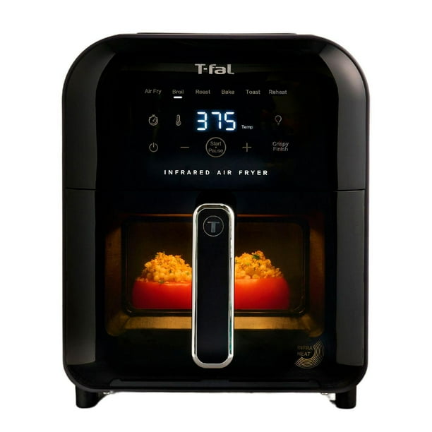 T-fal Infrared Air Fryer, Infra-heat™ technology, 7-in-1, 6L/6.3QT, no ...