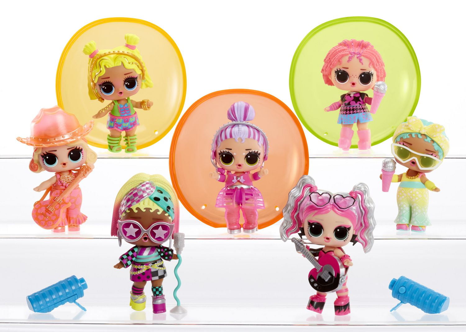 L.O.L. Surprise Neon Pop Stars Tots COLLECT THEM ALL Walmart