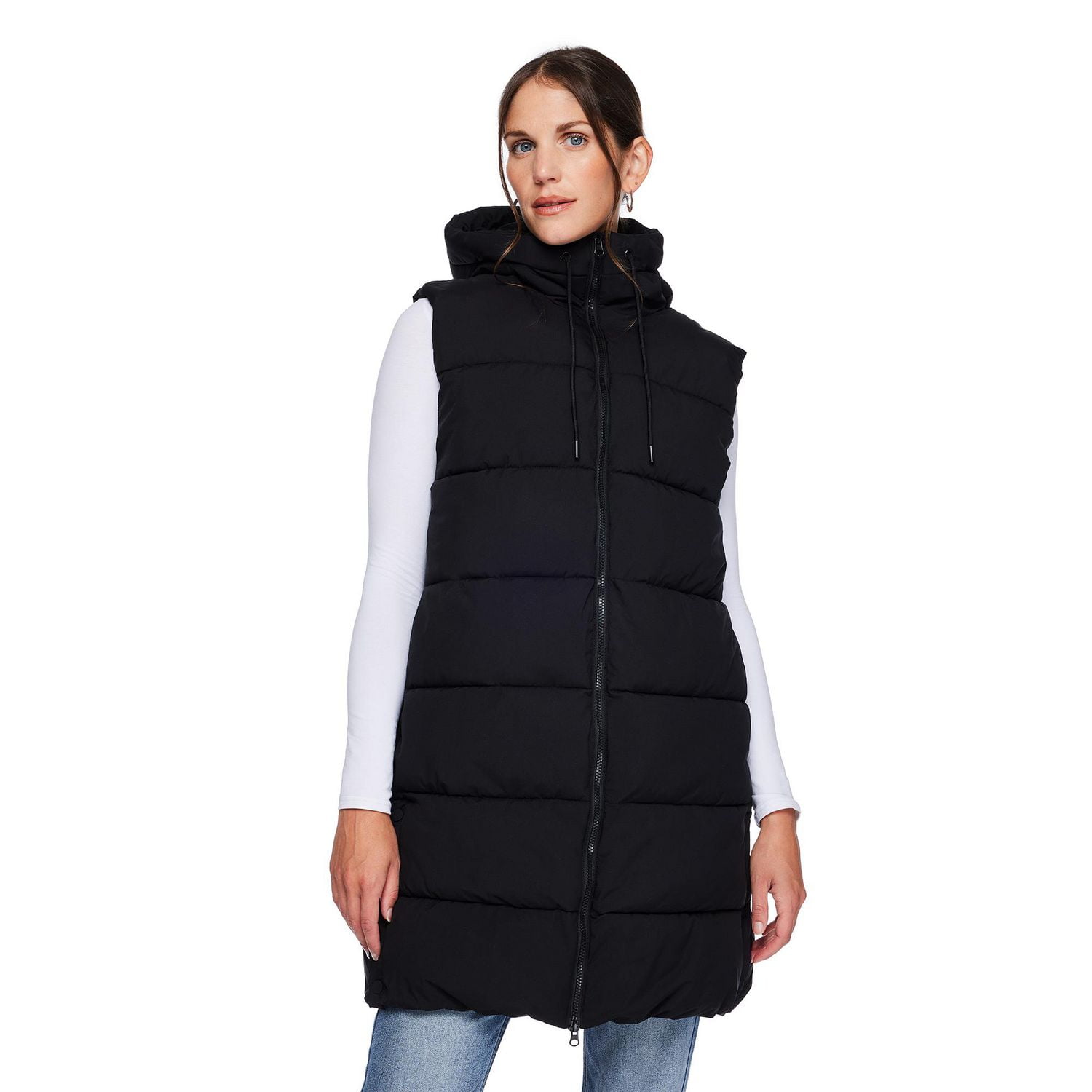 George Women's Long Puffer Vest