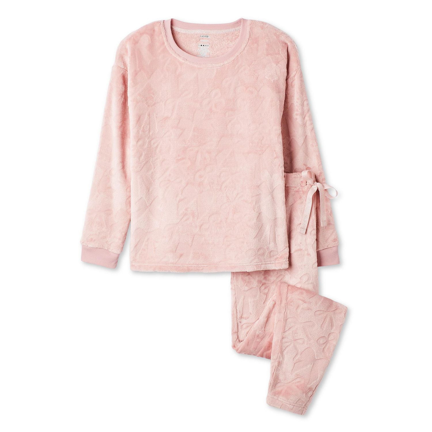 George Women's Plush Pajama 2-Piece Set