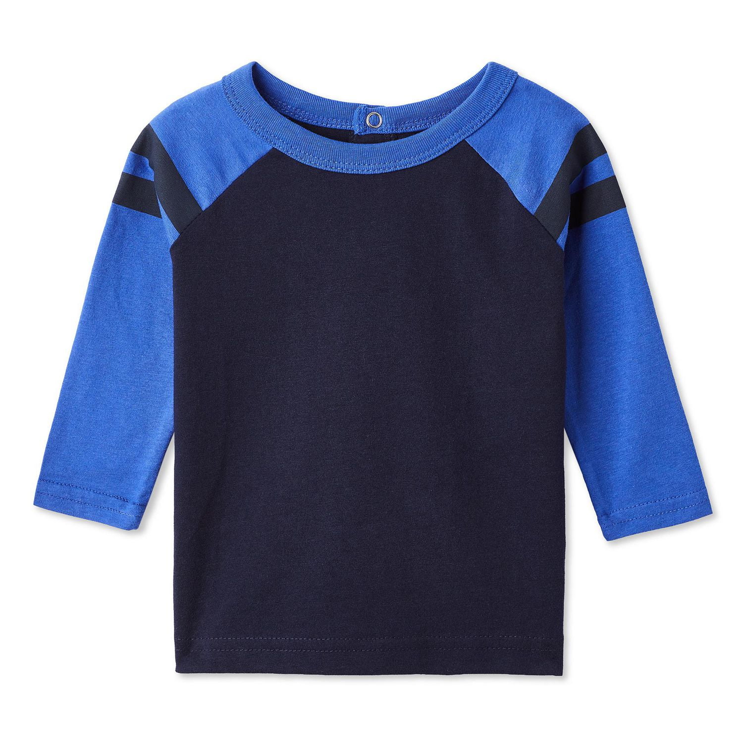 T-shirt à manches raglan avec blocs de couleur George pour bébés garçons
