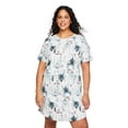 thumbnail image 1 of George Women's Plus Crew-Neck Nightshirt, 1 of 6