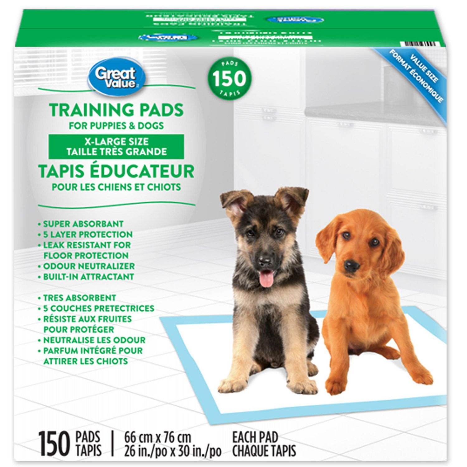 LELINTA Pee Pads for Dogs, Extra Large 40-100 Count Super