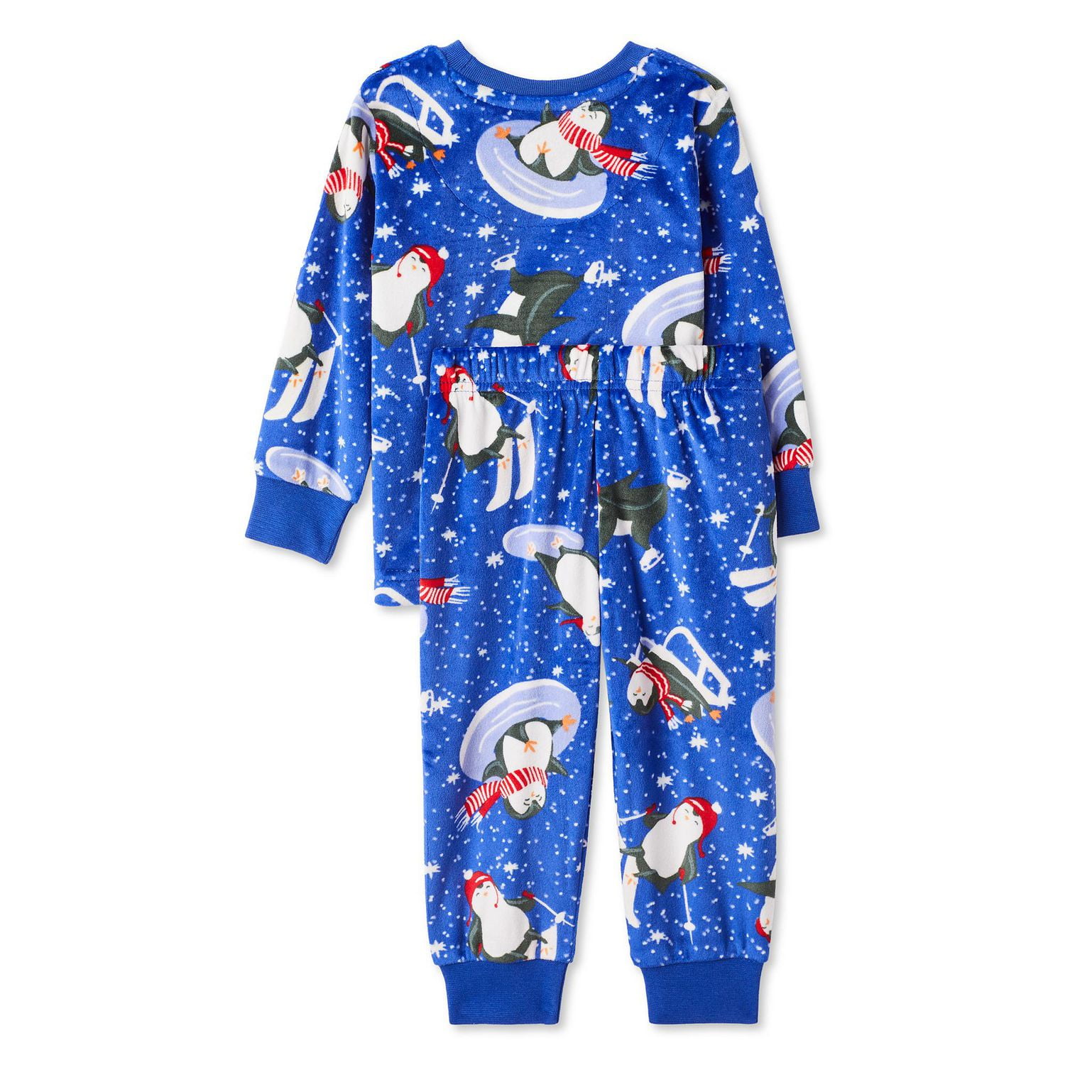 George Baby Boys' Velour Pajama 2-Piece Set