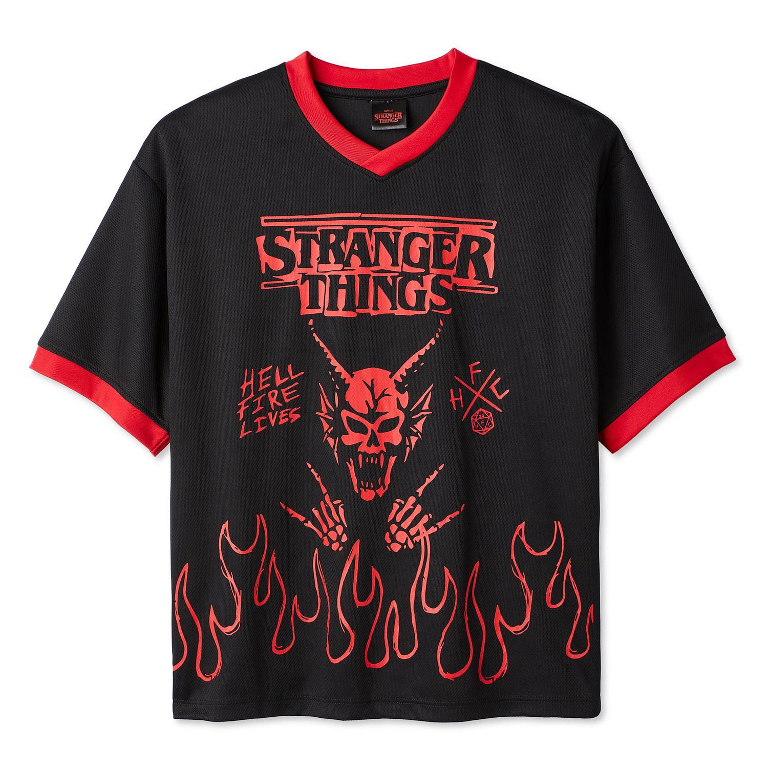 Stranger Things Boys' V-Neck T-Shirt