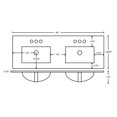 thumbnail image 2 of Ens. plan en céramique American Imaginations en blanc, 2 of 3