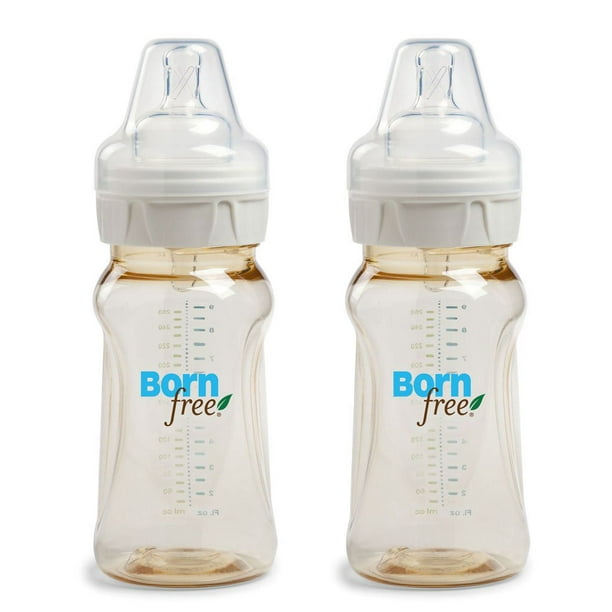 BornFree 260ml. Classique de Summer Infant - Paquet de deux biberon