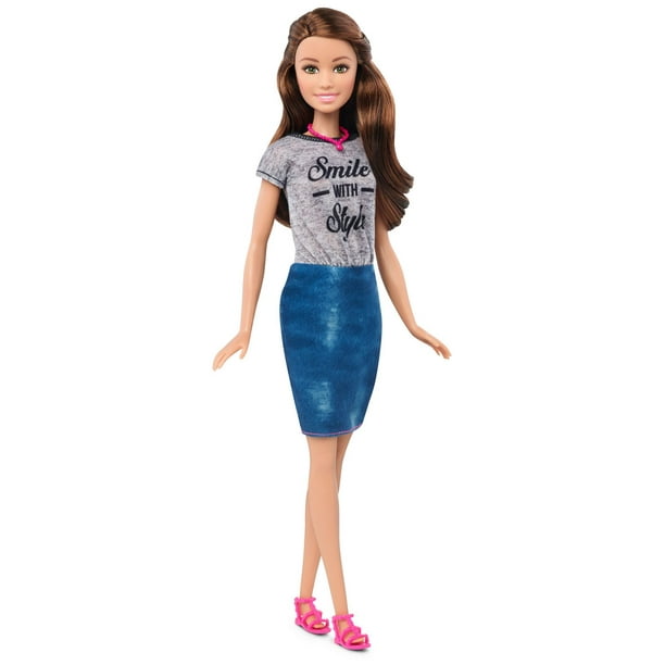 Poupée originale Fashionistas de Barbie n° 15 Sourire élégant