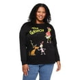 thumbnail image 1 of The Grinch Women's Plus Graphic Sweatshirt, 1 of 3