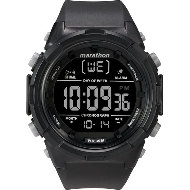 Montre Timex® Marathon® Numérique 50mm bracelet résine