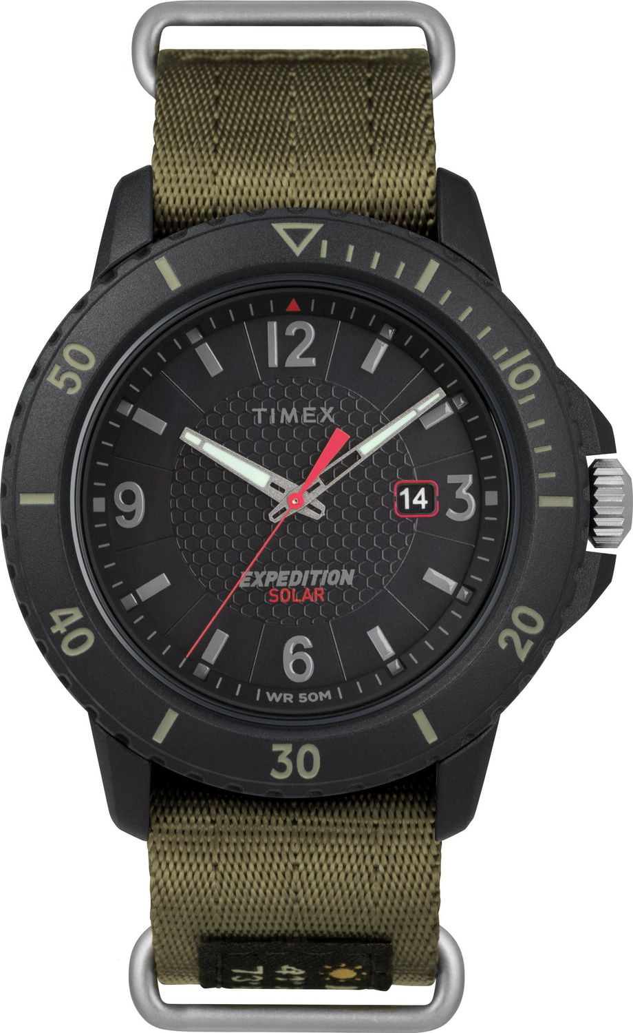 Timex® Expedition Gallatin Solar 44mm Fabric Strap Watch | Walmart Canada