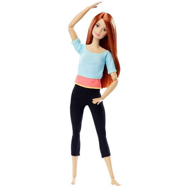 Poupée Ultra flexible de Barbie Bleu