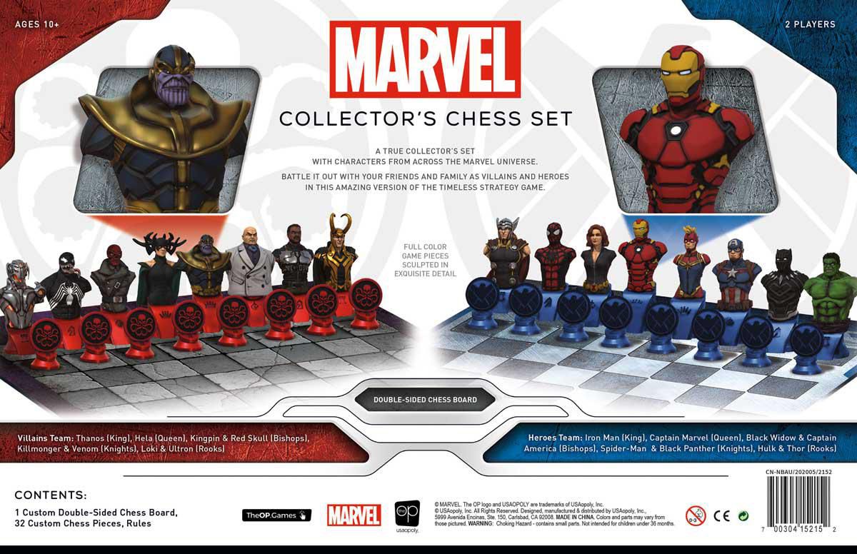 USAopoly Marvel Collector's Chess Set - Walmart.ca