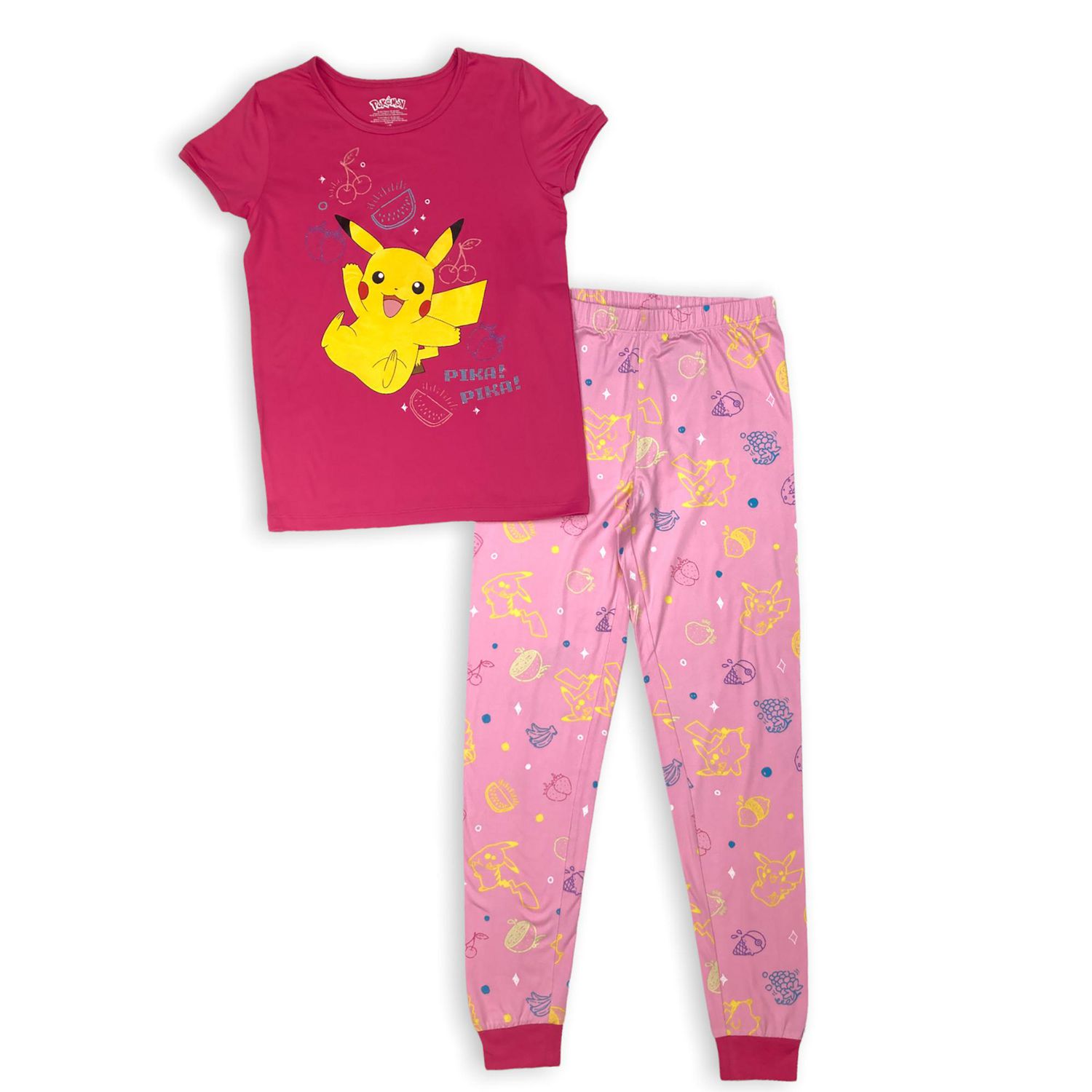 Combinaison pyjama en forme de Pikachu pour fille - Pyjama D'Or
