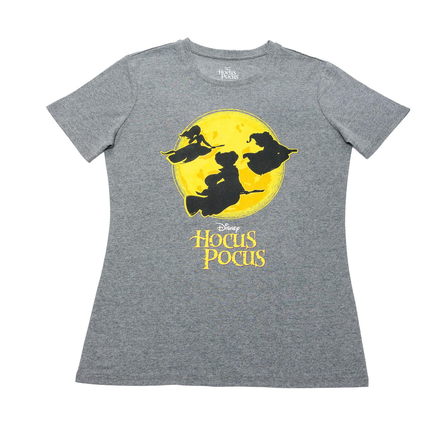 Ladies Disney Hocus Pocus Moon Flight Short Sleeve T-Shirt