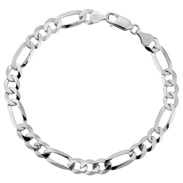 Charisma unisex Figaro bracelet 8.5"