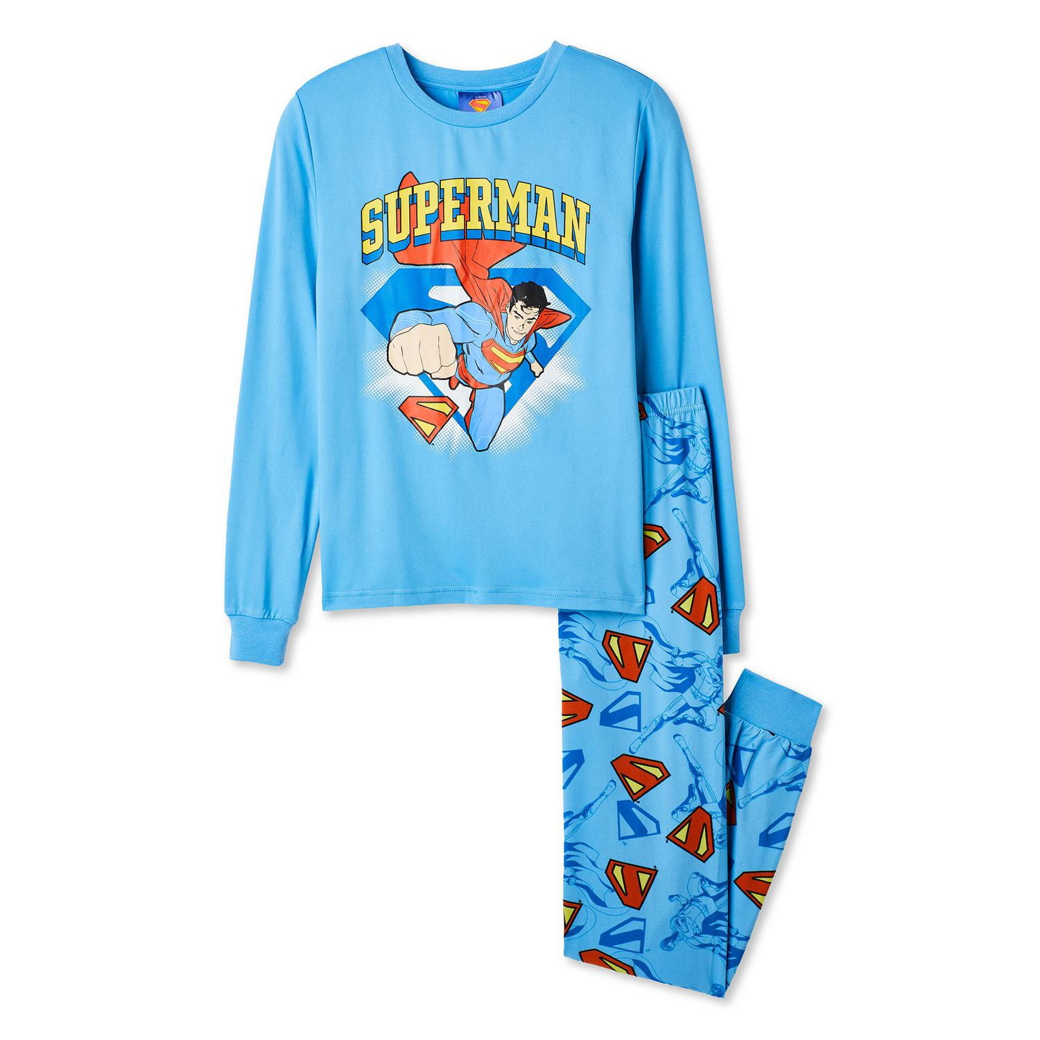 Superman Boys' Pajama 2-Piece Set