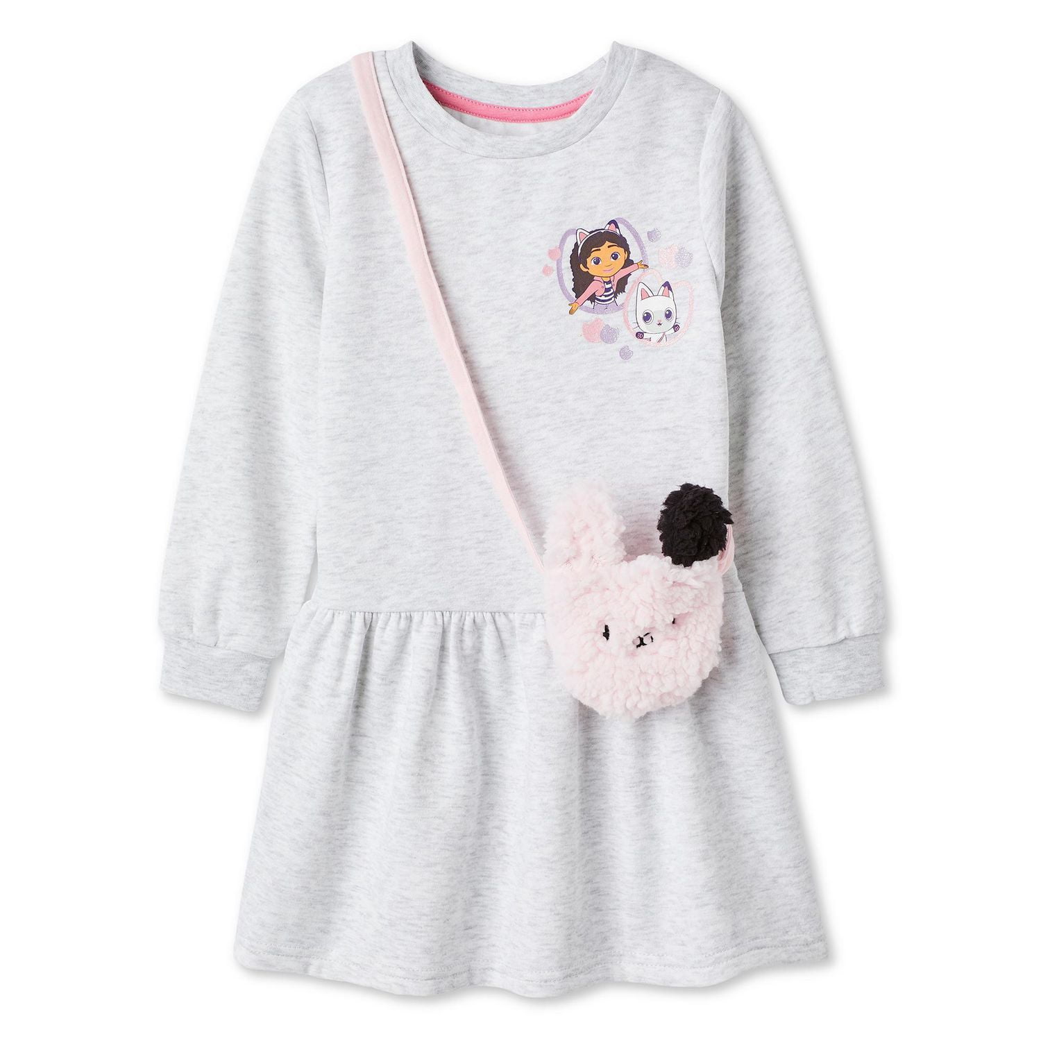 Gabby's Dollhouse Toddler Girls' Long-Sleeve Dress