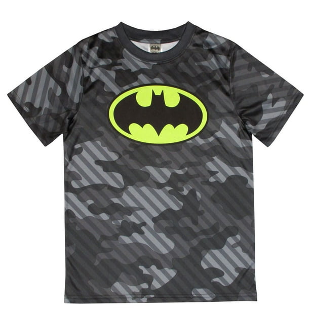 T-shirt sport Batman à manches courtes pour garçons