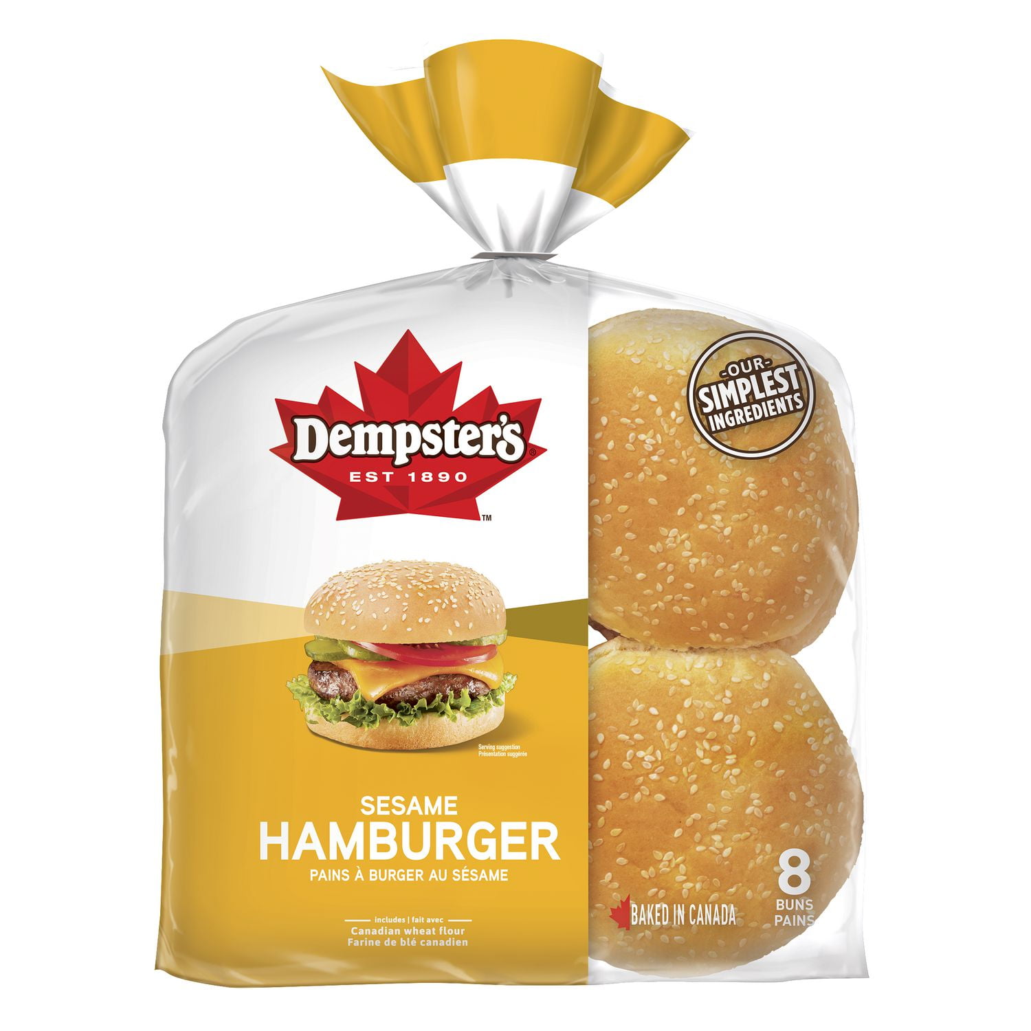 Pains à hamburger au sésame Dempster’s® Emb. de 8